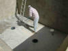 La construction du bassin � ko� de JFR - enduit de finition et d'�tanchement  19 