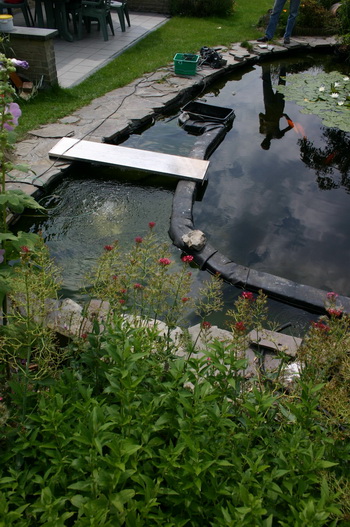 La cr�ation et construction d'une terrasse en bois - situation de d�part   2 