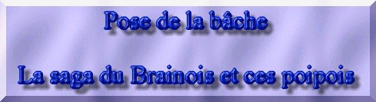 R�habiltation d'un bassin du Branois - pose de la b�che  1 