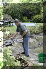 R�habiltation d'un bassin du Branois - Le nettoyage du bassin    2 