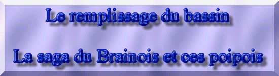 R�habiltation d'un bassin du Branois - remplissage du bassin  1 
