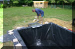 La construction pas � pas du bassin � ko� de mon voisin  27 
