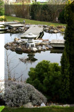 Un bassin de jardin de r�ve au printemps   50 